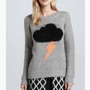 Elizabeth and James Raincloud Intarsia Sweater